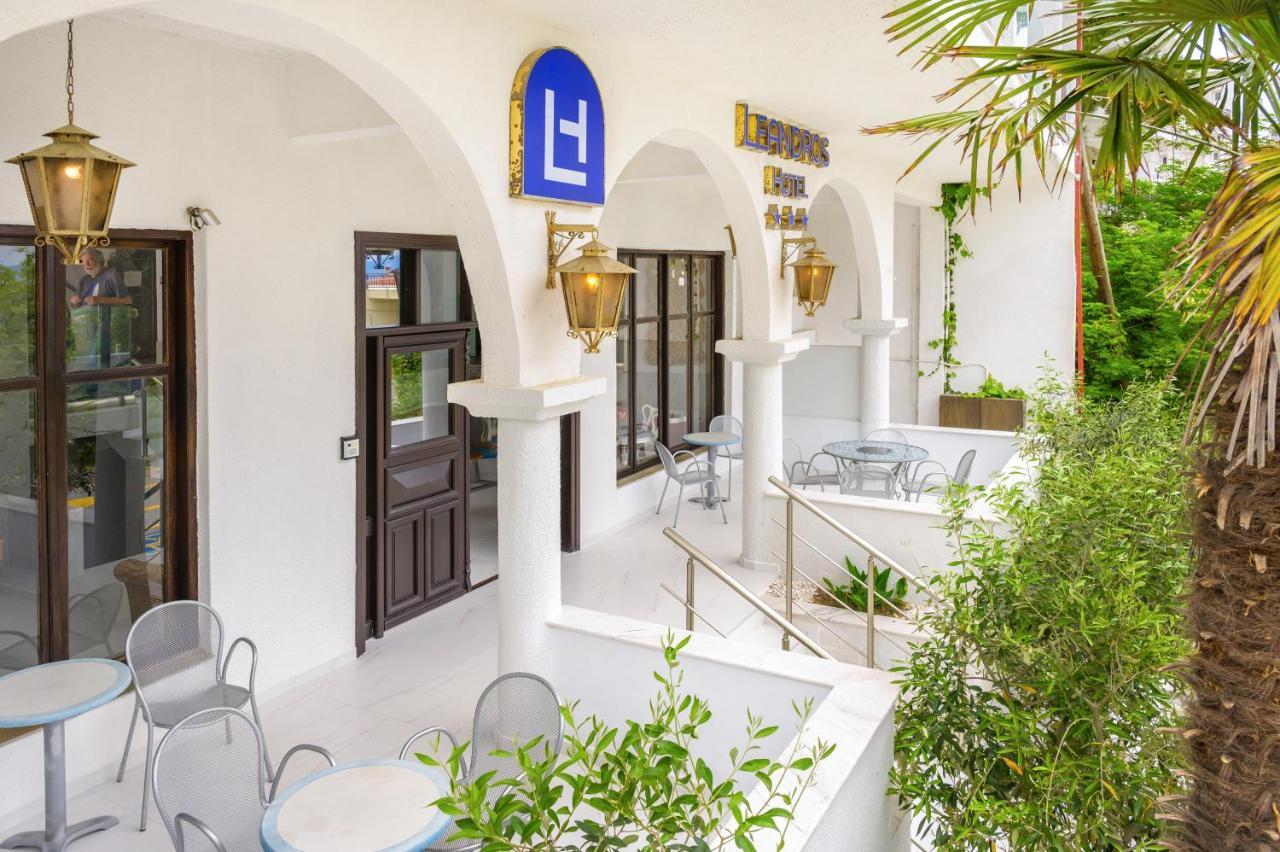 Leandros Hotel Nea Roda Zewnętrze zdjęcie