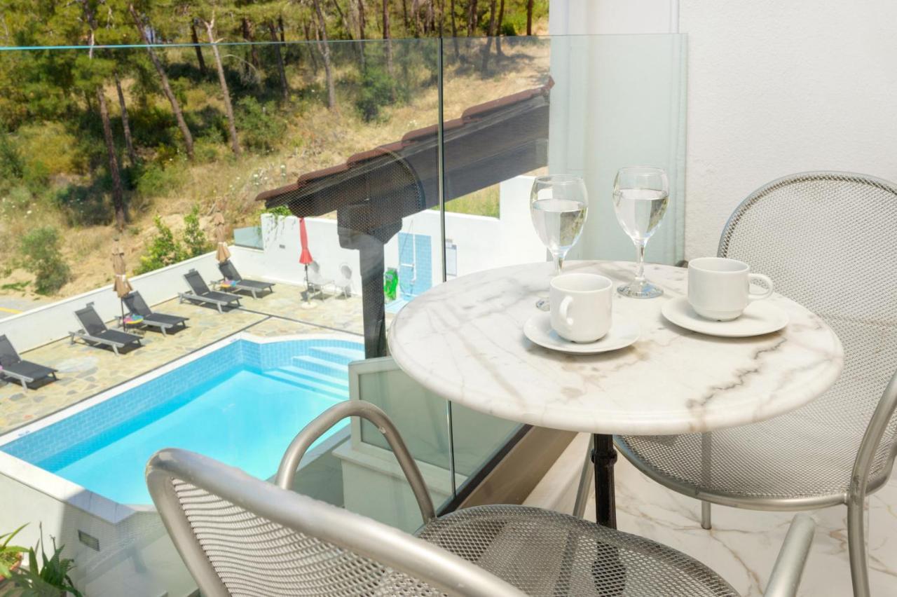 Leandros Hotel Nea Roda Zewnętrze zdjęcie