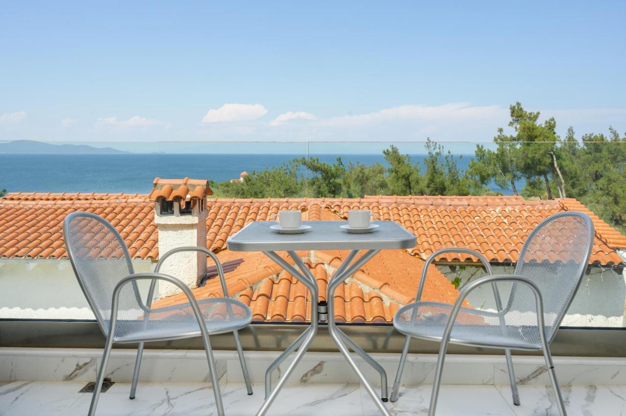 Leandros Hotel Nea Roda Zewnętrze zdjęcie