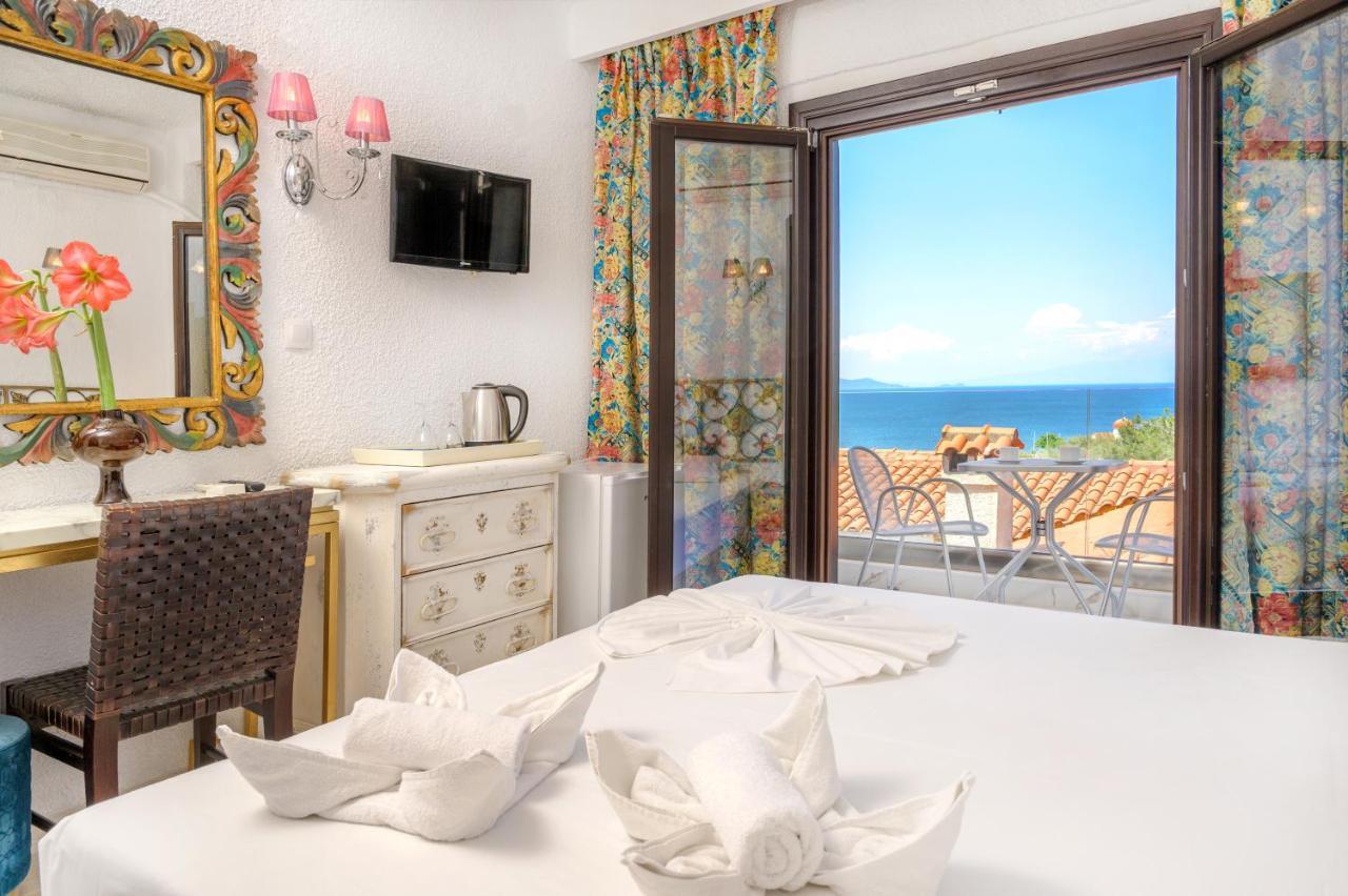 Leandros Hotel Nea Roda Zewnętrze zdjęcie