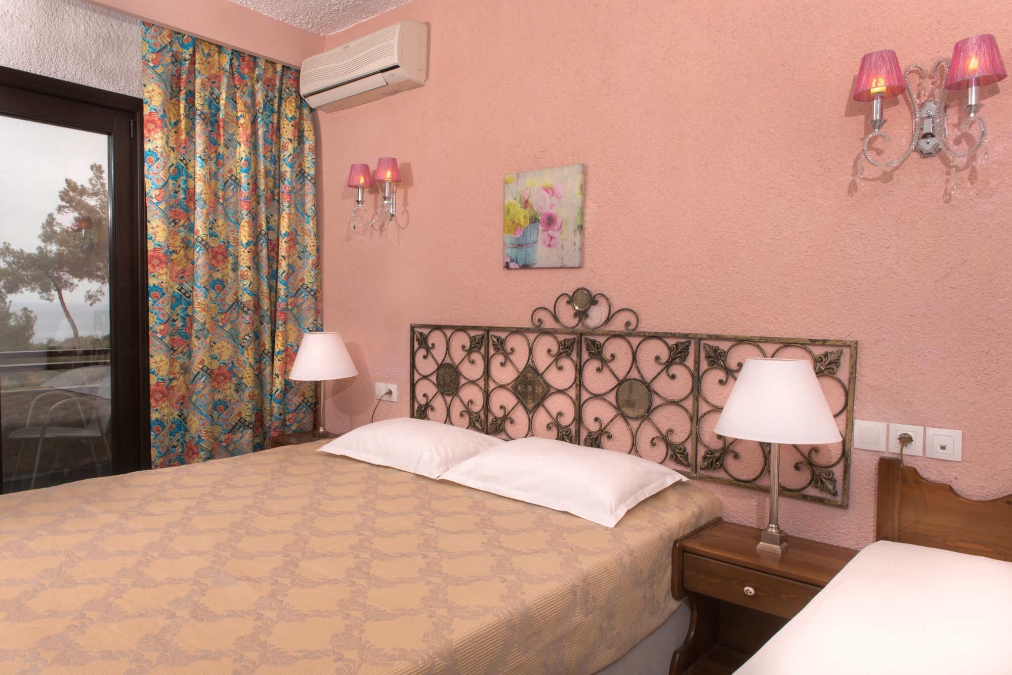 Leandros Hotel Nea Roda Zewnętrze zdjęcie